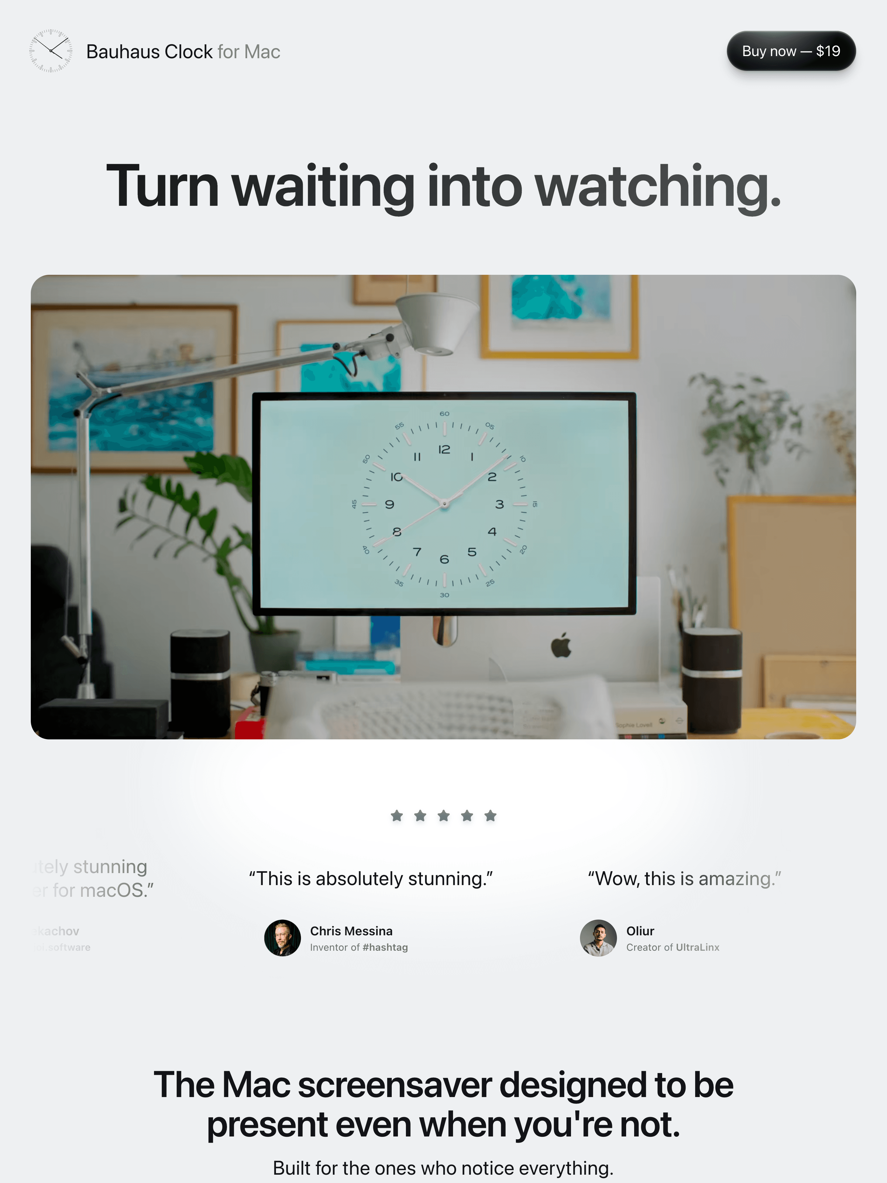 bauhausclock.com